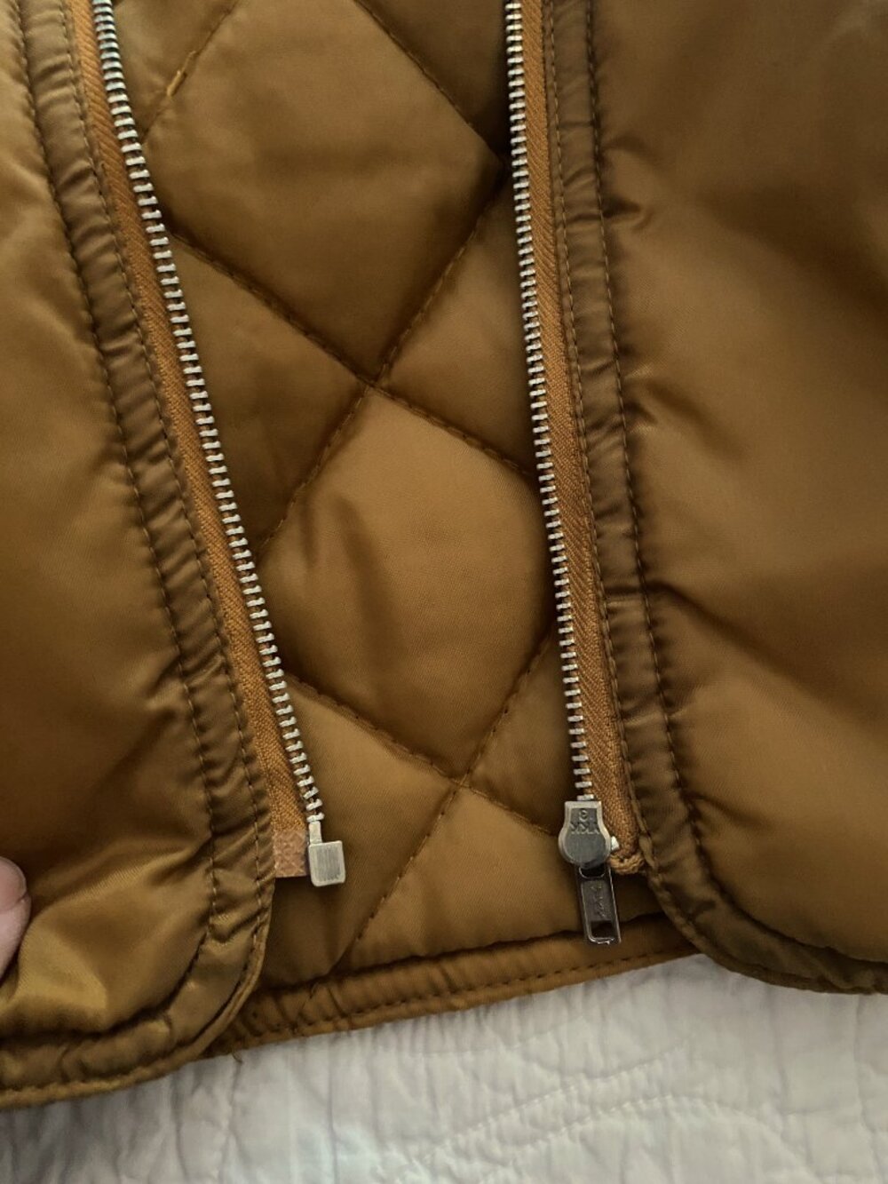 Vintage Members Only Racer Jacket Zip-In Quilted Liner Insert - Size: Men’s L - Picture 12 of 12
